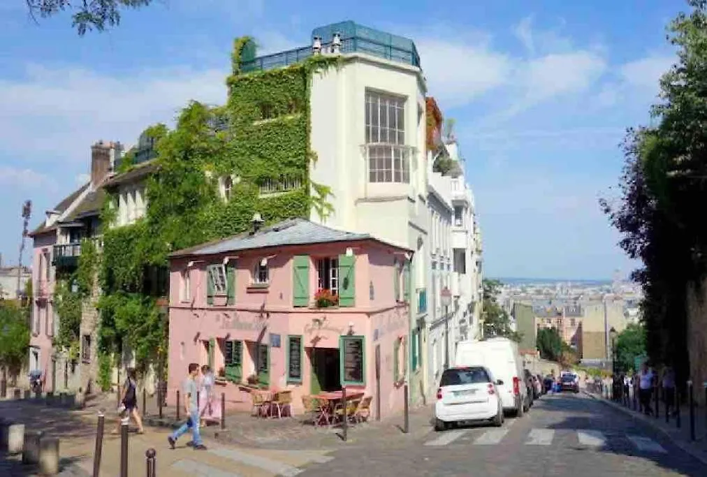 アパート Amelie Poulain In Heart Of Montmartre パリ